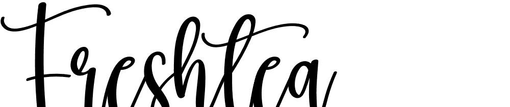 freshtea font family download free