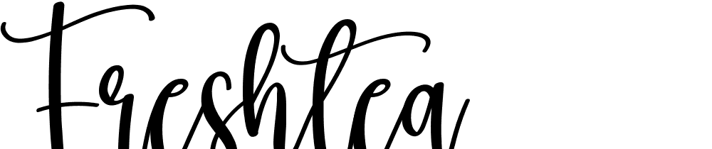 Freshtea font family download free