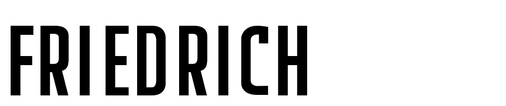 friedrich font family download free