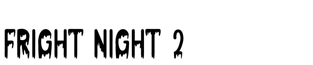 fright_night_2 font family download free