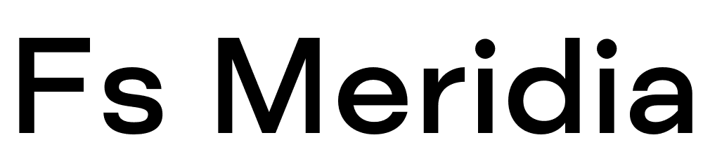 FS-Meridian-Trial-Medium font family download free