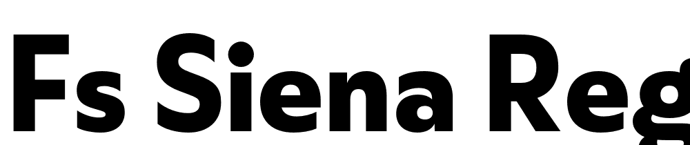 FS-Siena-Regular font family download free