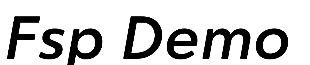 FSP DEMO Cdmm xpndd Mdm Italic font family download free