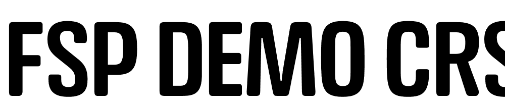 FSP DEMO Crssft Hdln Dm Regular font family download free