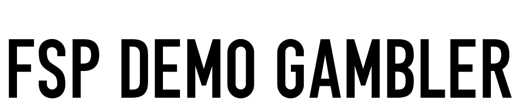 FSP DEMO Gambler Gth Regular font family download free