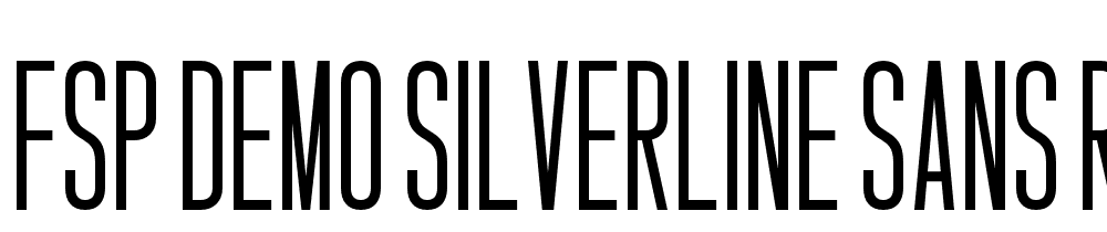 FSP DEMO Silverline Sans Regular font family download free