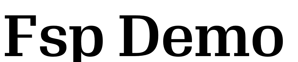 FSP DEMO Trada Serif DemiBold Regular font family download free