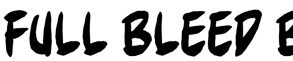 full-bleed-bb font family download free