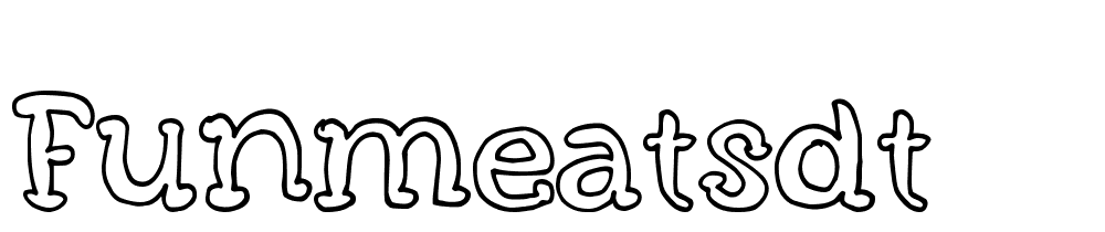 FunMeatsDT font family download free