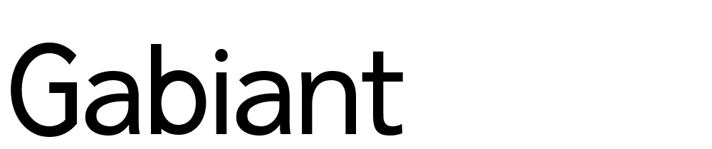 gabiant font family download free