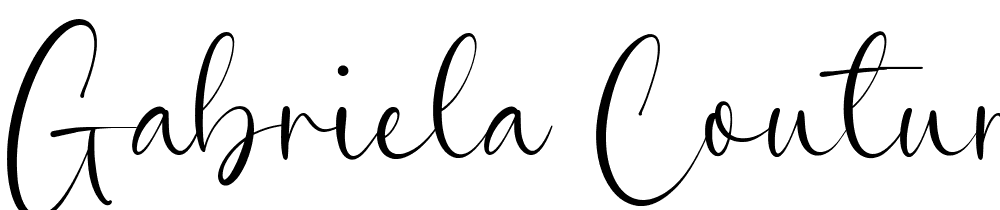 gabriela-couture font family download free