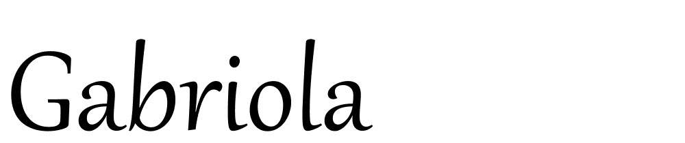 gabriola font family download free