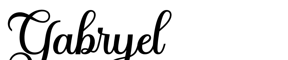 gabryel font family download free