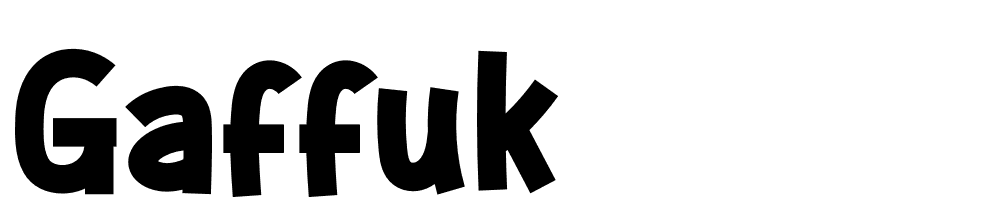 gaffuk font family download free