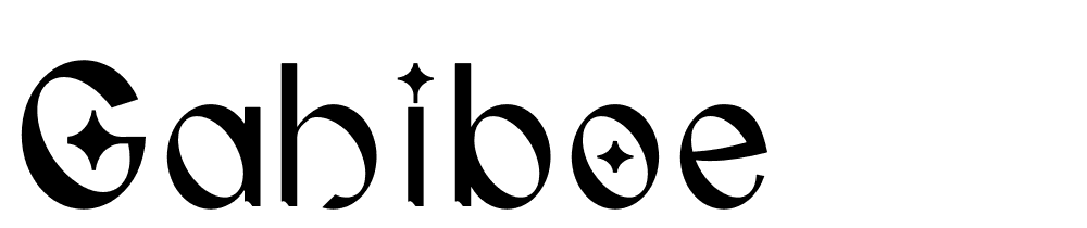 gahiboe font family download free