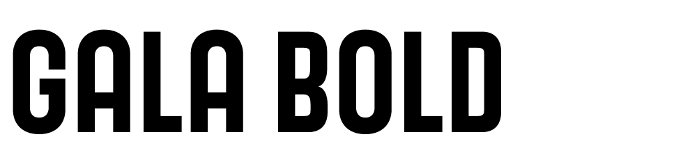 Gala-Bold font family download free