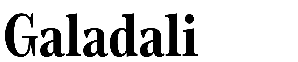 Galadali font family download free