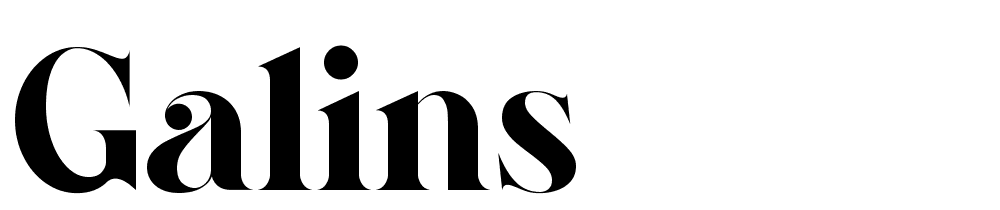 Galins font family download free