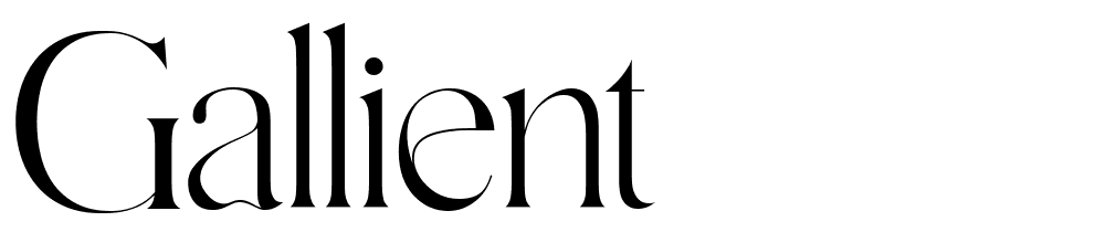 Gallient font family download free