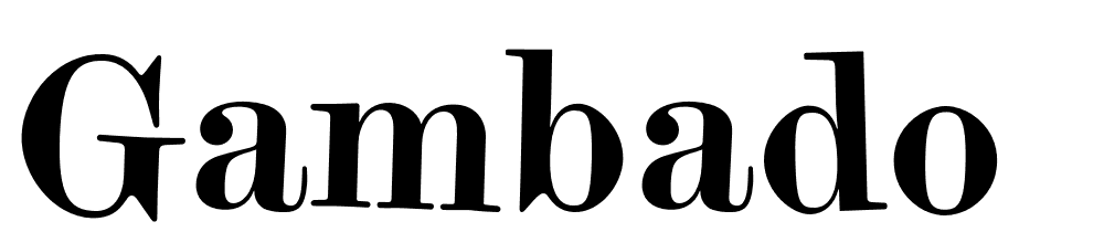 Gambado font family download free