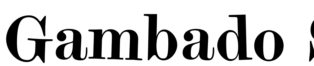 Gambado-Scotch font family download free