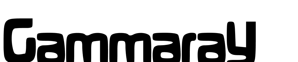 GammaRay font family download free