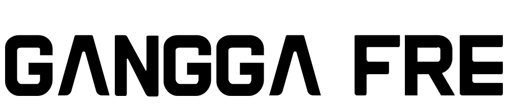 gangga-free-font font family download free