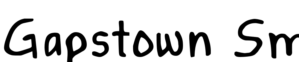 Gapstown-Small-AH font family download free