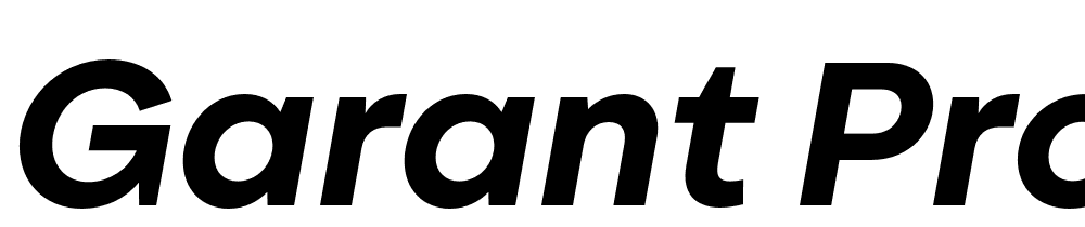 Garant-Pro-Bold-Italic font family download free