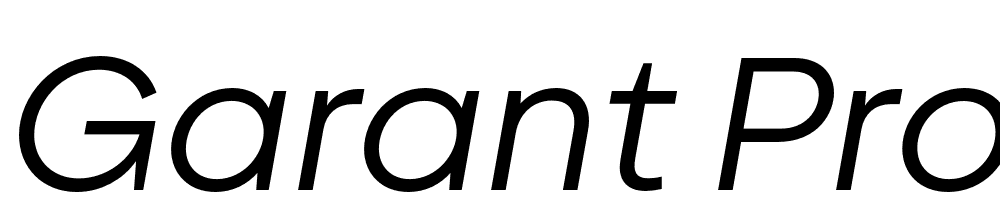 Garant-Pro-Italic font family download free