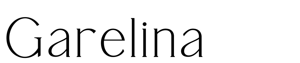 Garelina font family download free