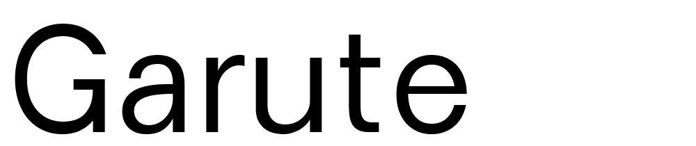 garute font family download free