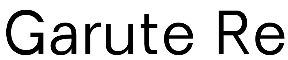 Garute-Regular font family download free