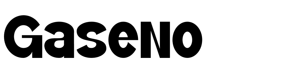 gaseno font family download free