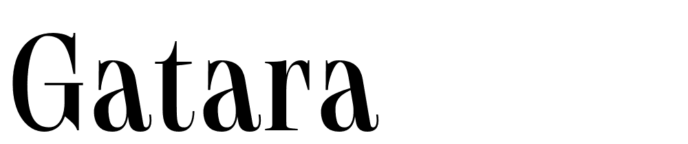 Gatara font family download free