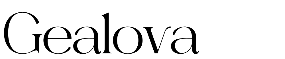 Gealova font family download free