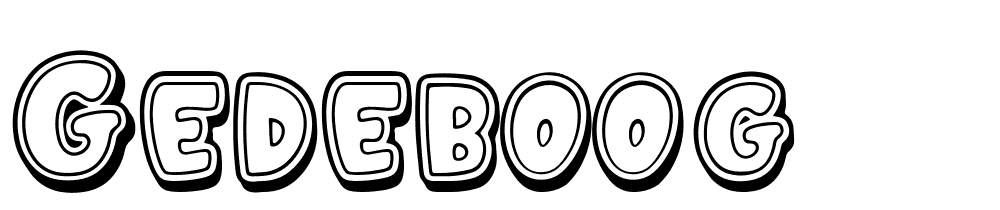 gedeboog font family download free