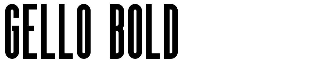 gello-bold font family download free