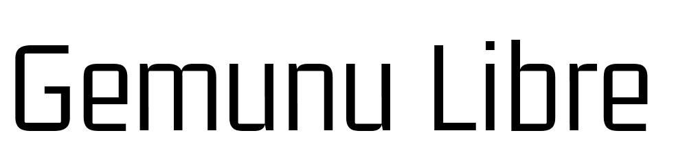 gemunu-libre font family download free