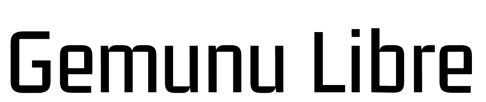 Gemunu-Libre-Medium font family download free