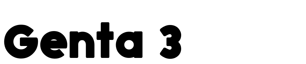 genta_3 font family download free