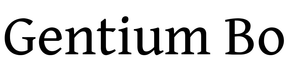 Gentium-Book-Basic font family download free