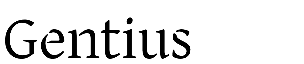 gentius font family download free