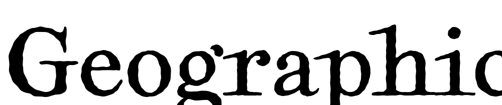 Geographica-Hand font family download free