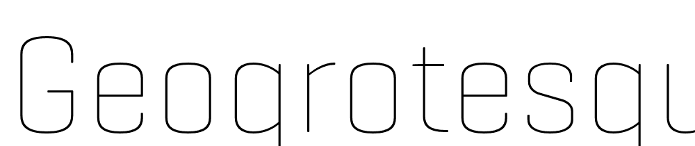 Geogrotesque-TRIAL-Th font family download free