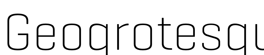 Geogrotesque-TRIAL-UltLt font family download free