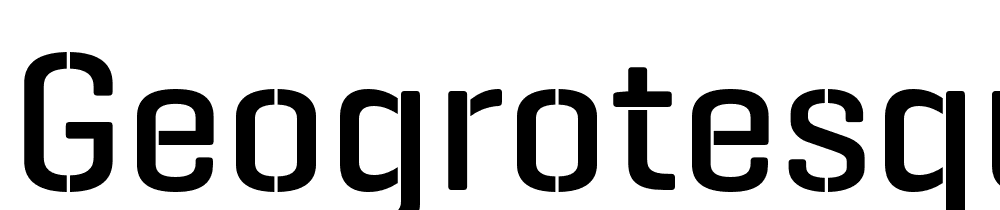 GeogrotesqueStencil-A-TRIAL-Md font family download free