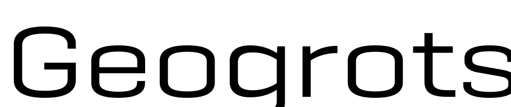 GeogrotSharp-TRIAL-Ext-Rg font family download free