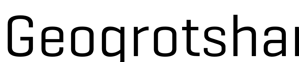 GeogrotSharp-TRIAL-Regular font family download free