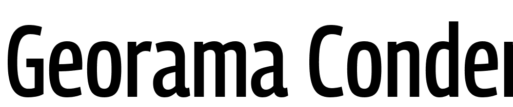 Georama-Condensed-Medium font family download free